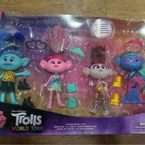 Trolls World Tour Colorful Fashion Set